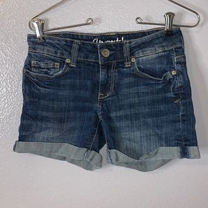 Aeropostale boyfriend denim jean shorts
